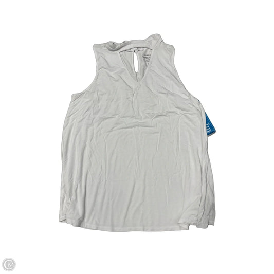 Top Sleeveless By Torrid In White, Size: 3x