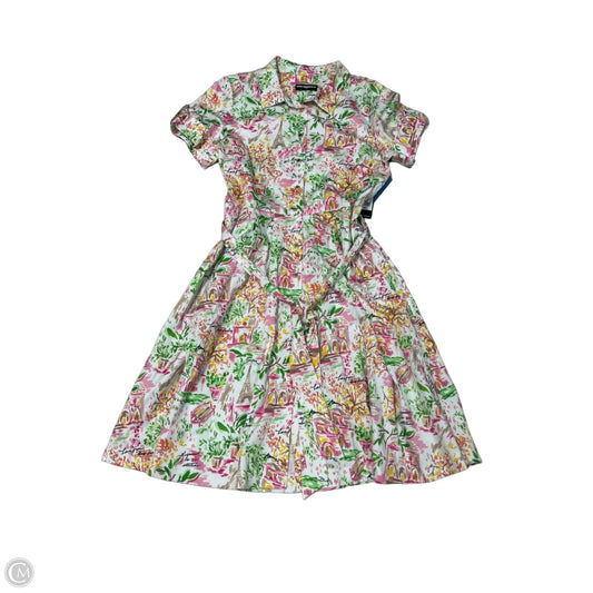 New! Dress Designer By Karl Lagerfeld In Multi-colored, Size: L