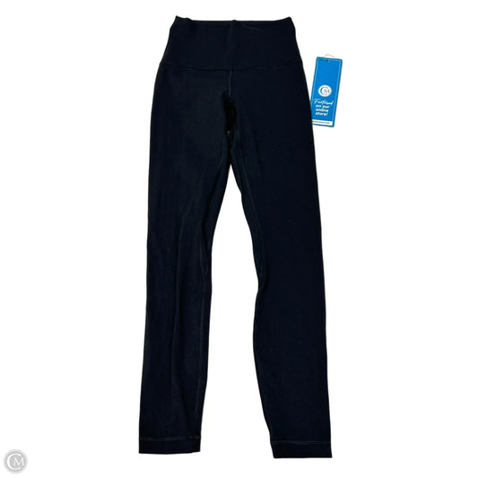 Athletic Leggings By Lululemon In Black, Size: 2