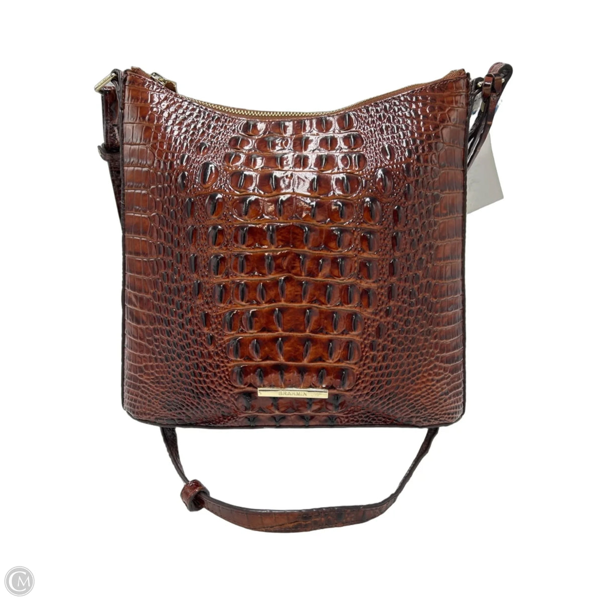 Brahmin Katie Designer Crossbody Bag in Brown