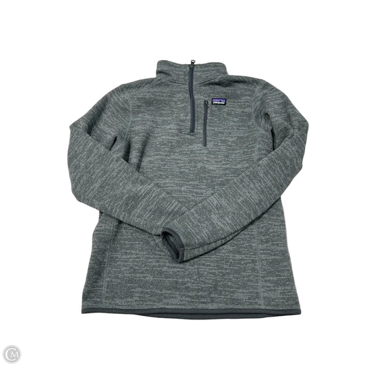 Patagonia Athletic Long-Sleeve Collared Top in Grey, Size XXL