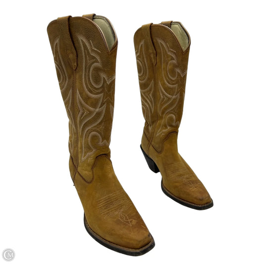 Durango Western Boots in Brown, Size 7.5