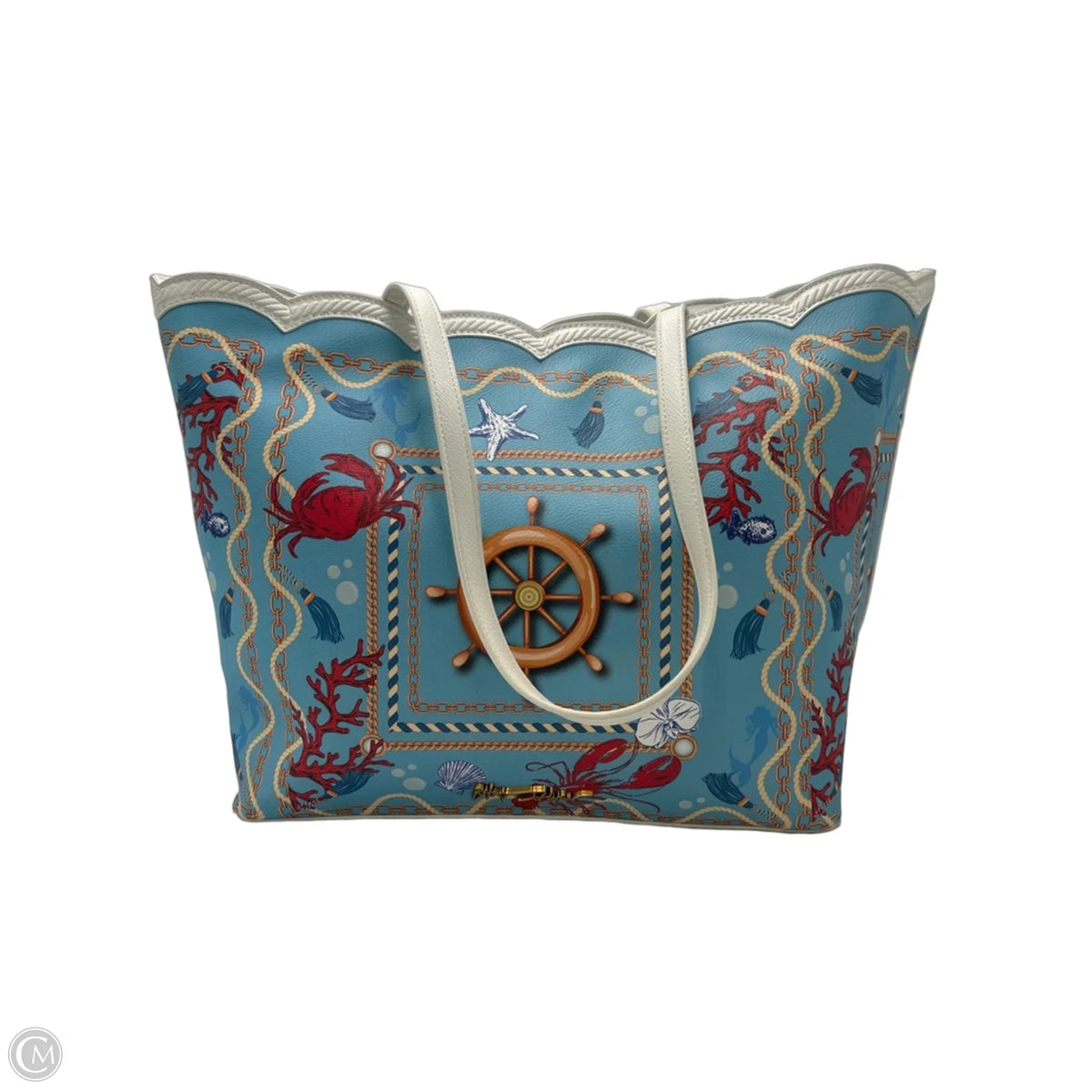 Betsey Johnson Tote Bag in Nautical Print