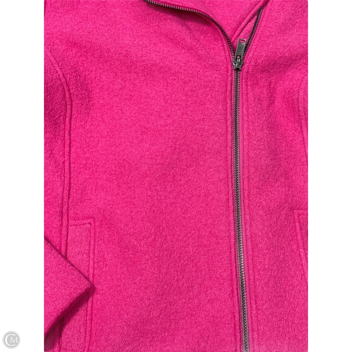 Coat Peacoat By Nicole Miller In Pink, Size: M