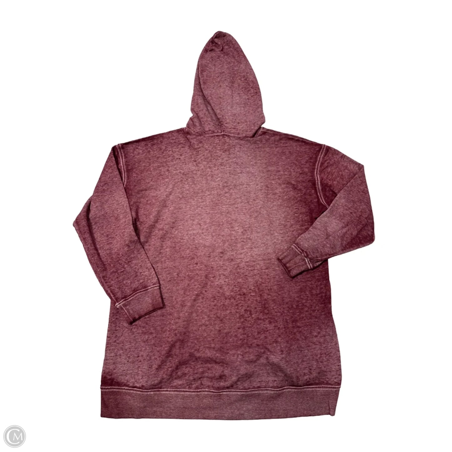 Top 3/4 Sleeve By Lane Bryant In Maroon, Size: Xxl