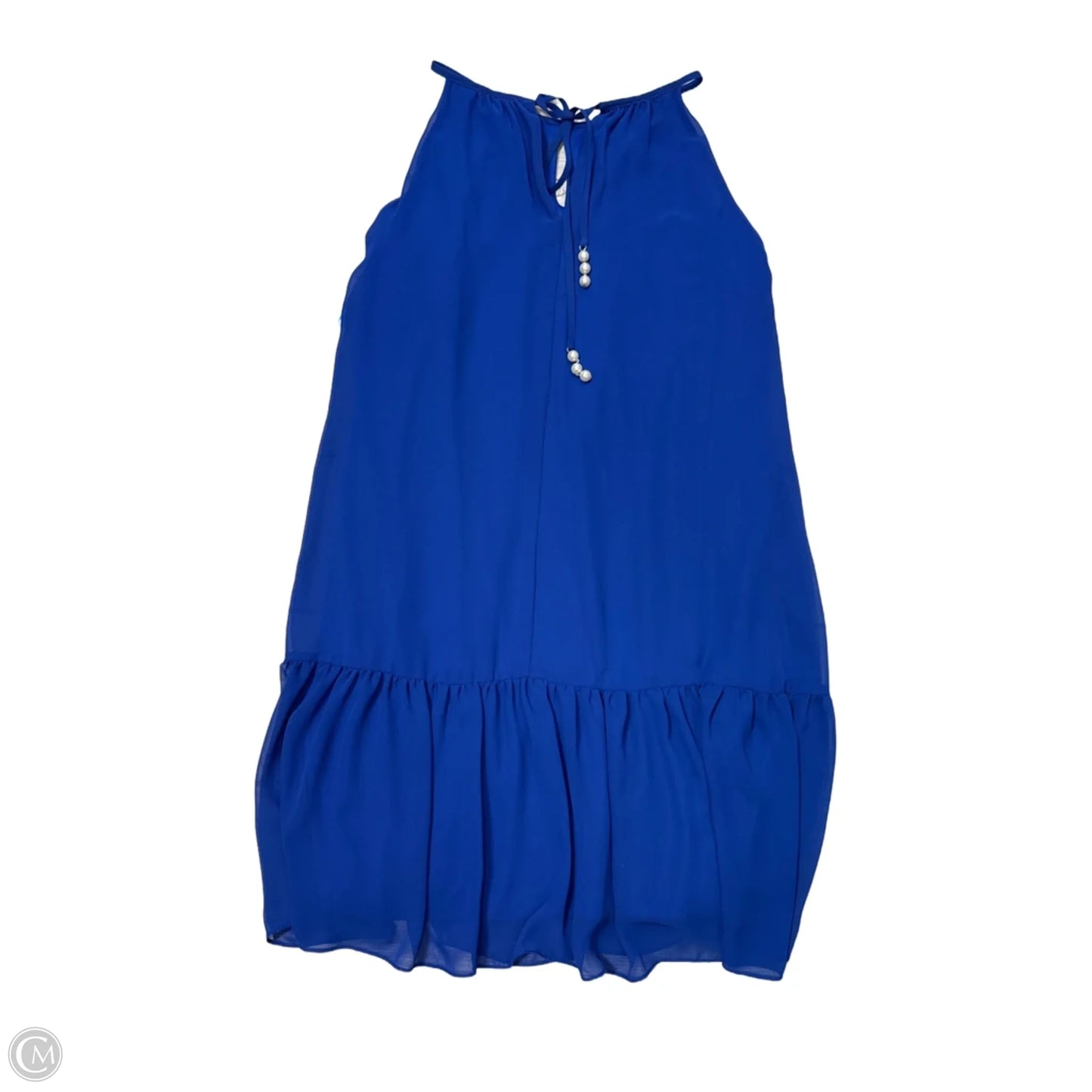 New! Dress Party Short By Roz And Ali In Blue, Size: 2x