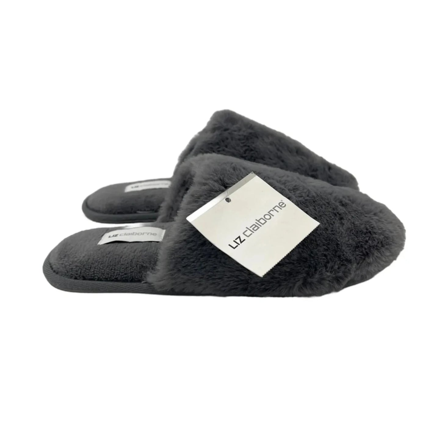 New! Slippers By Liz Claiborne In Grey, Size: 6