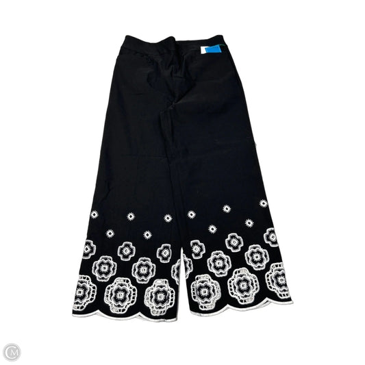 Truth Linen Pants in Black & White, Size M