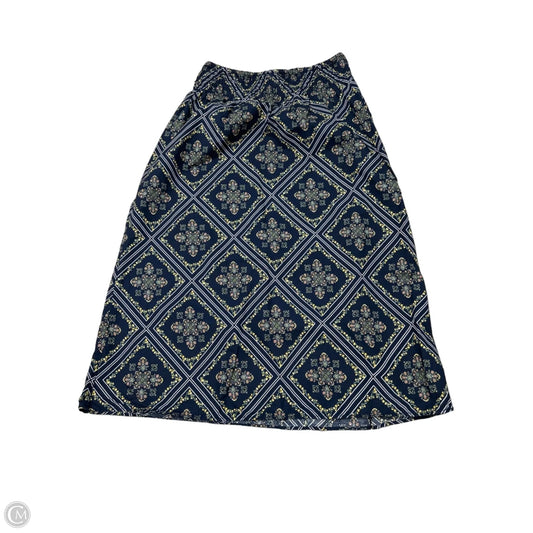 LOFT Maxi Skirt in Blue, Size L