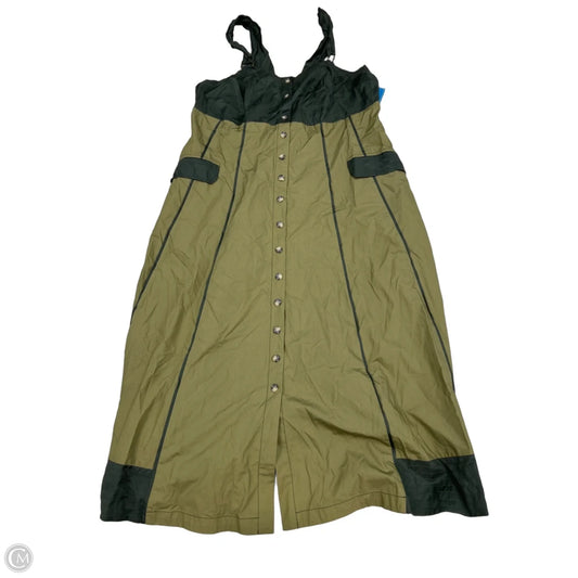 New! Anthropologie Casual Maxi Dress in Green, Size XL
