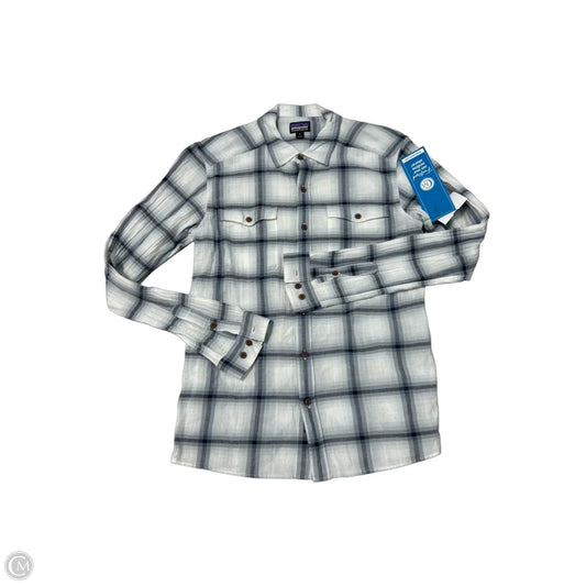 Patagonia Plaid Basic Long-Sleeve Top, Size S