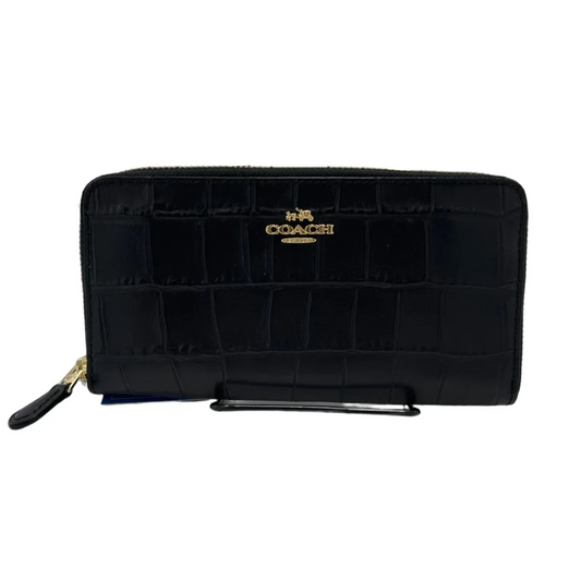 Coach Designer Wallet in Black