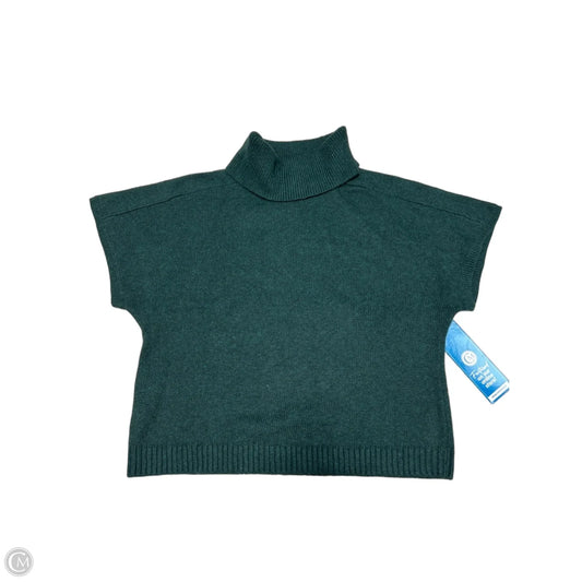 Cabi Short-Sleeve Sweater in Green, Size M
