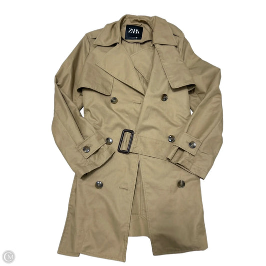 Zara Trench Coat in Tan, Size S