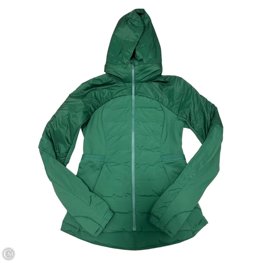 Lululemon Puffer & Quilted Coat in Green, Size M