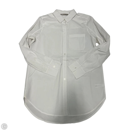 Athleta Long-Sleeve Top in White, Size S