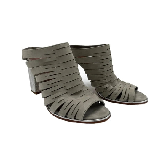 Shoes Heels Block By Donald Pliner In Silver, Size: 8.5