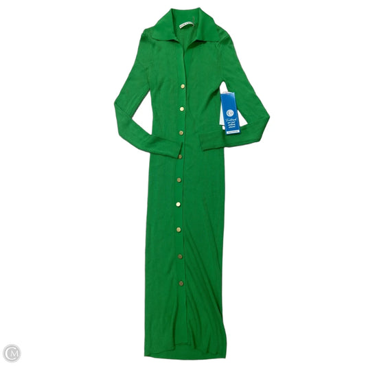Dress Designer By Alice + Olivia In Green, Size: Xs