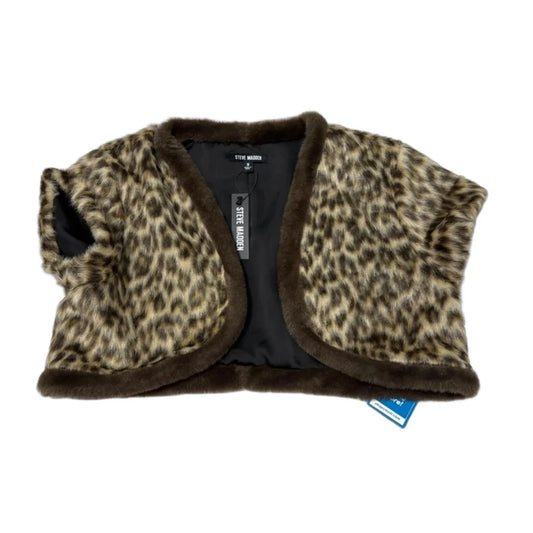 New! Cardigan By Steve Madden In Animal Print, Size: S