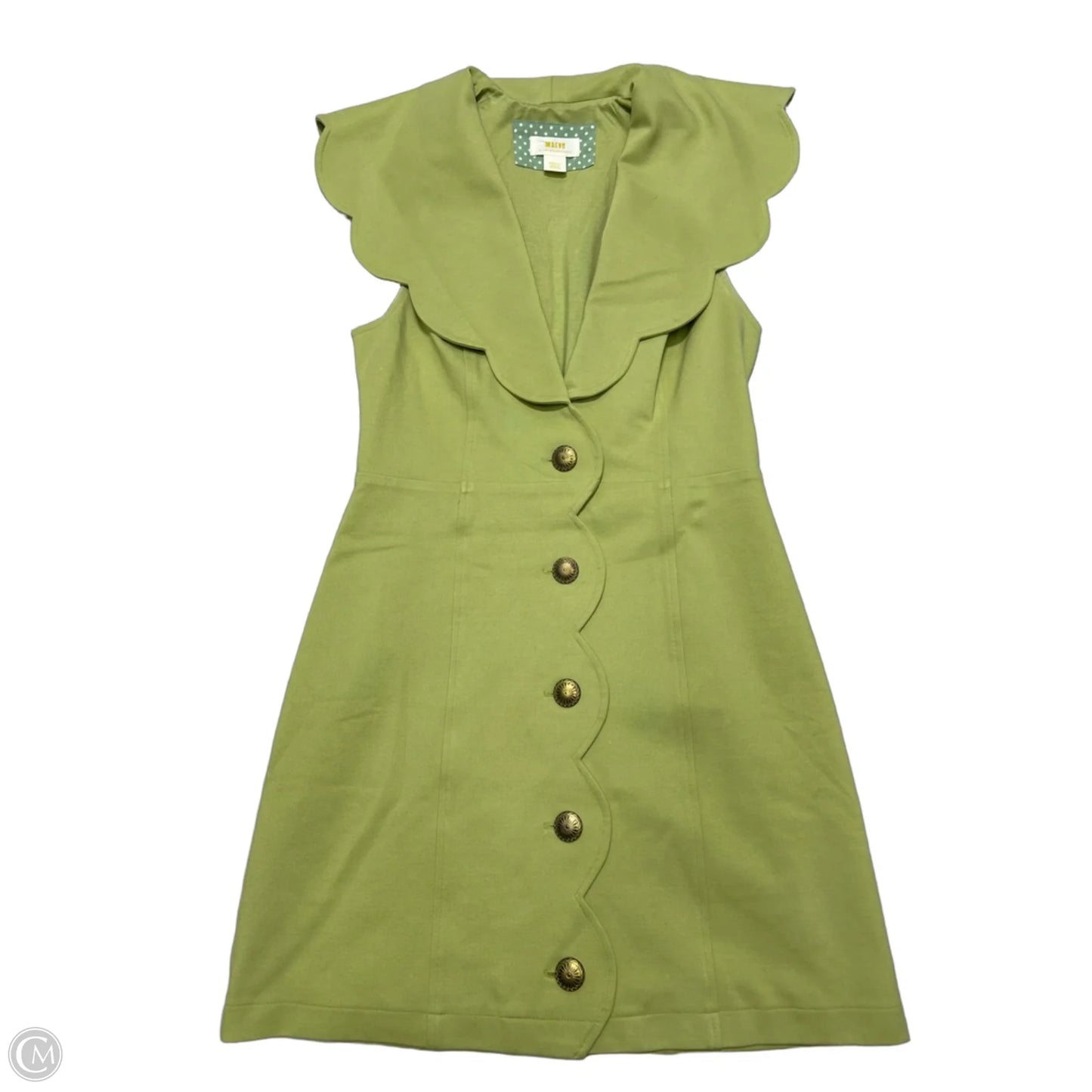 Dress Casual Midi By Maeve In Green, Size: S