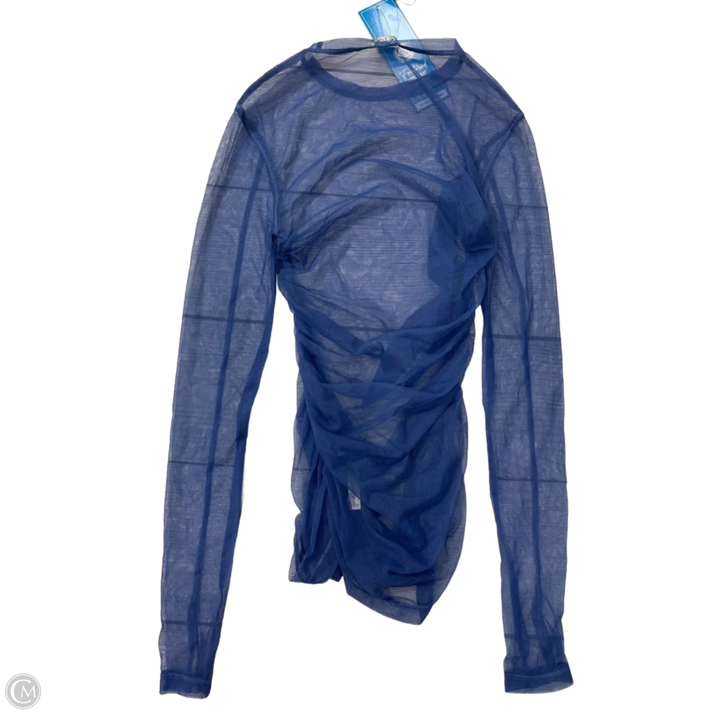 New! Top Long Sleeve By Free People In Blue, Size: S