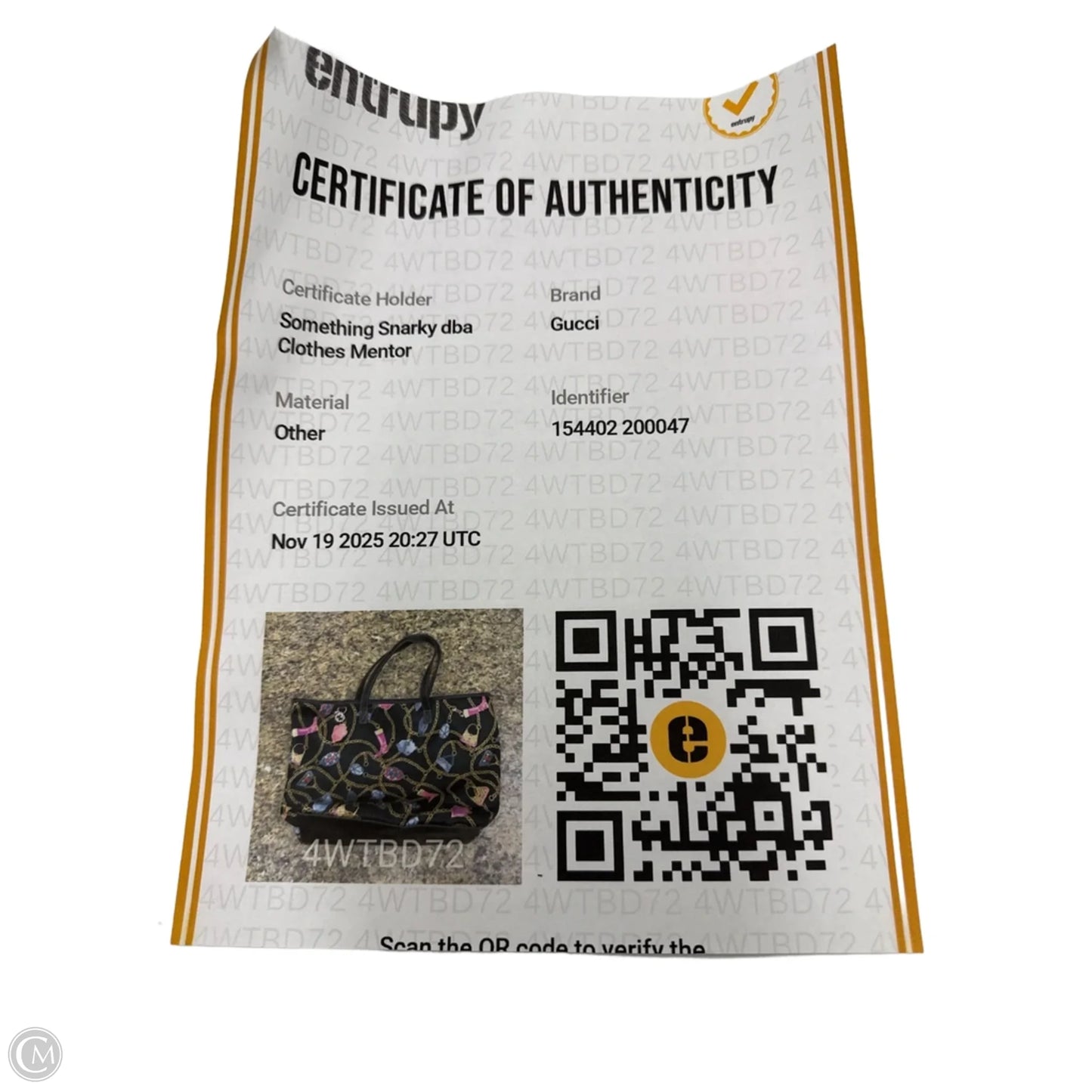 Gucci Satin Charmy Luxury Designer Tote / Handbag