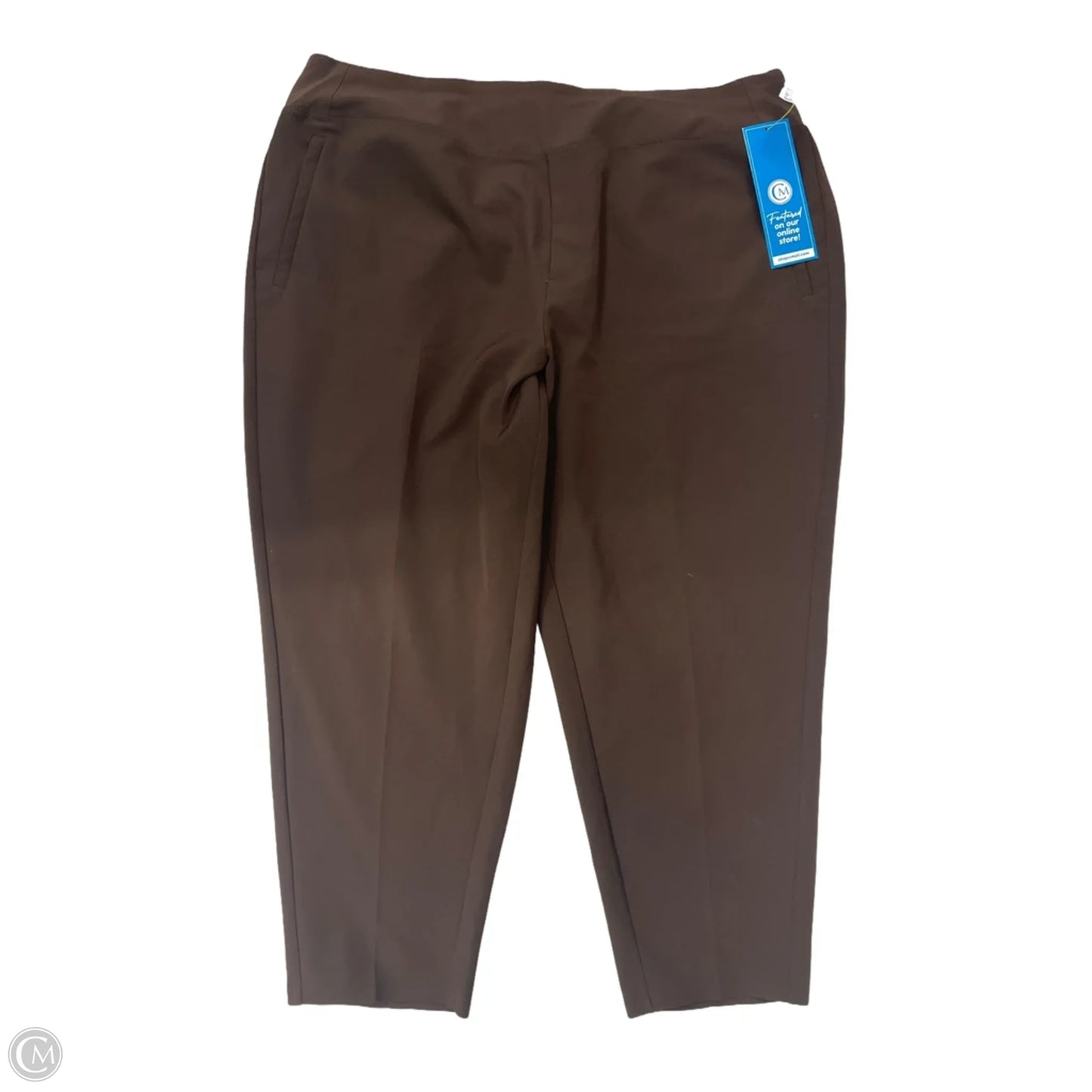 Athletic Pants By Athleta In Brown, Size: 1x