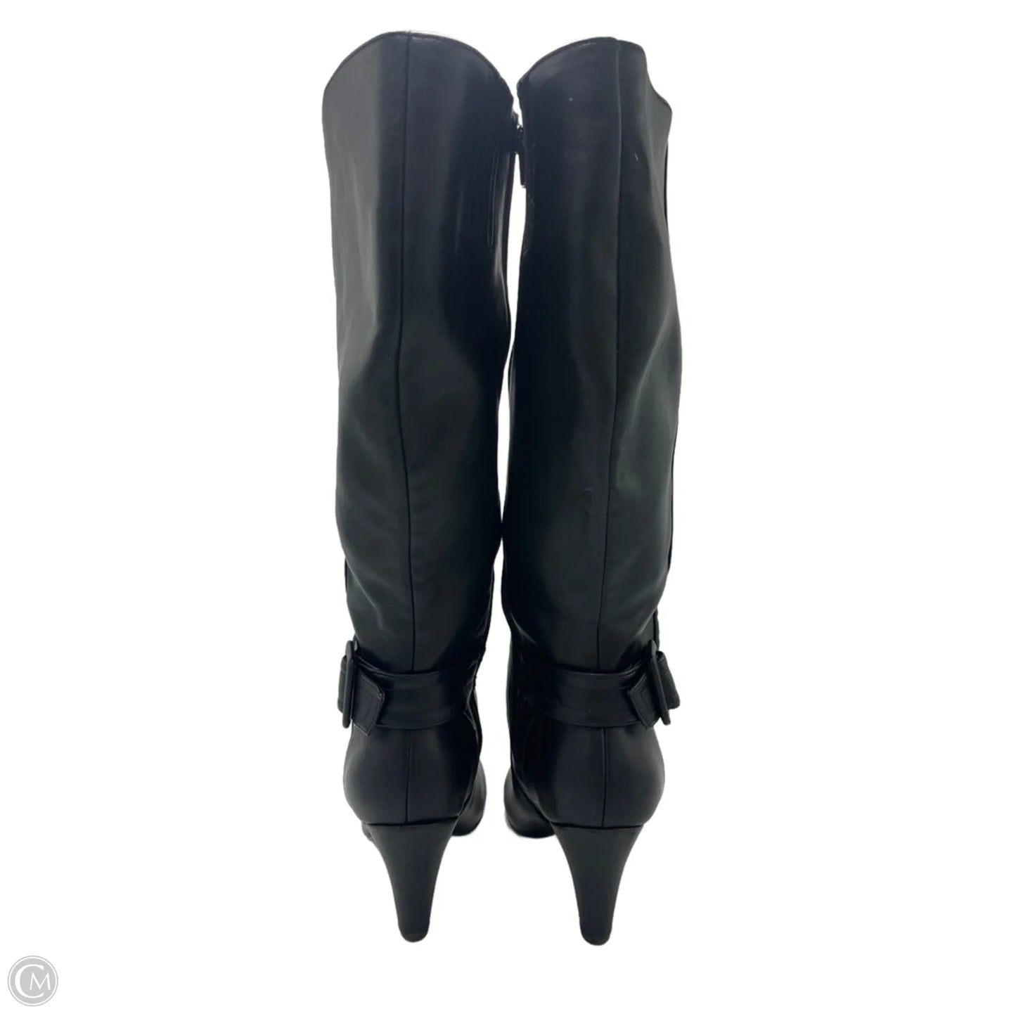 Boots Knee Heels By Bella Vita In Black, Size: 9.5