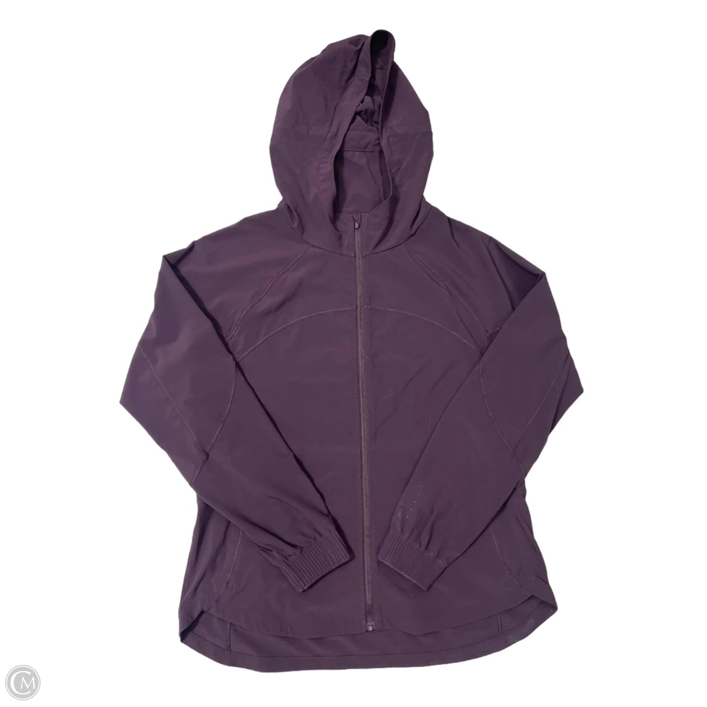 Athletic Jacket By Athleta In Purple, Size: M