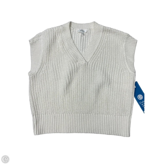 Vest Sweater By Haven In Cream, Size: M