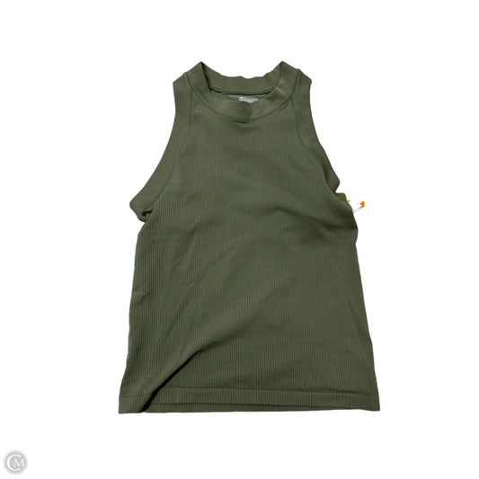 Athletic Tank Top By Athleta In Green, Size: S