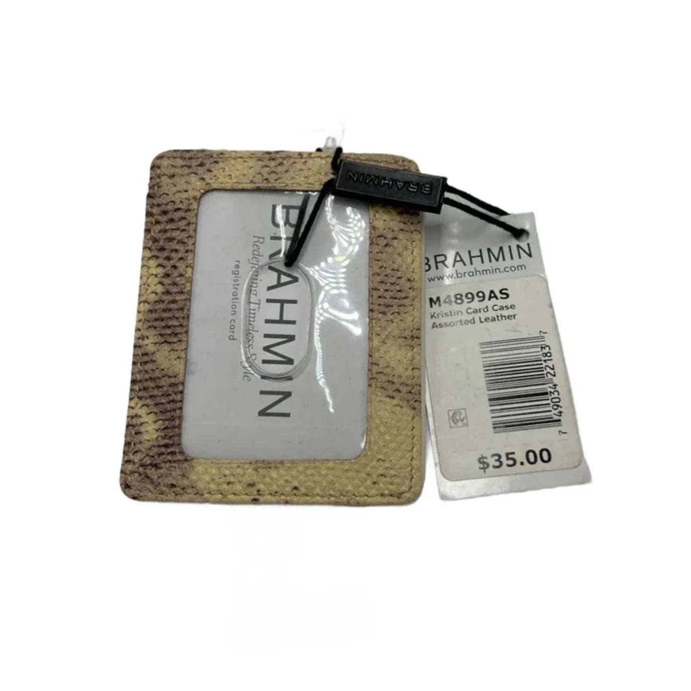 New! Kristin Card Case / ID Designer By Brahmin