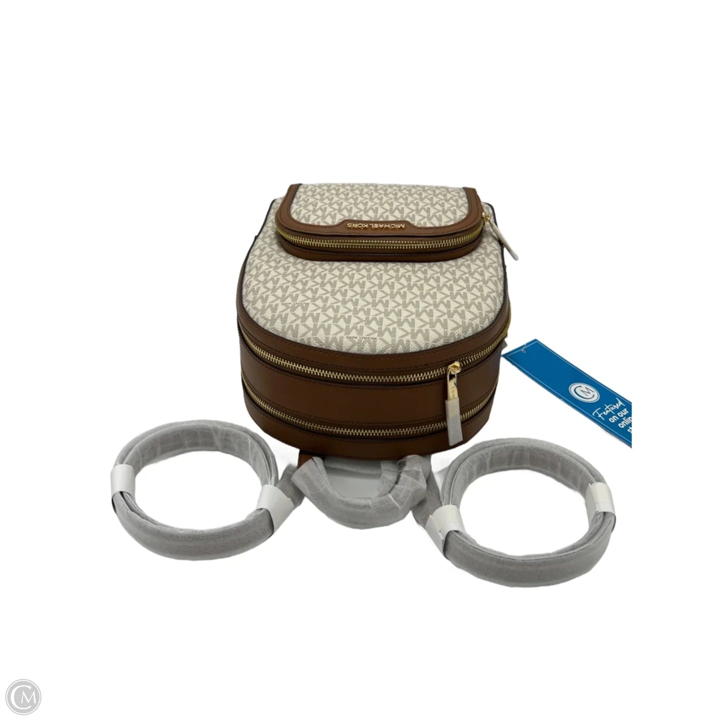 New! Michael Kors Jaycee Logo Designer Backpack