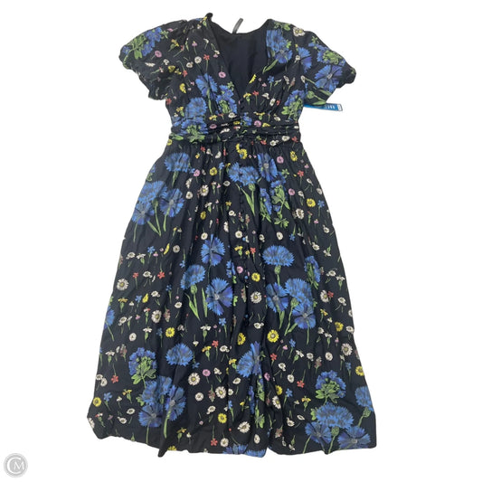 Dress Casual Maxi By Anthropologie In Floral Print, Size: Xl