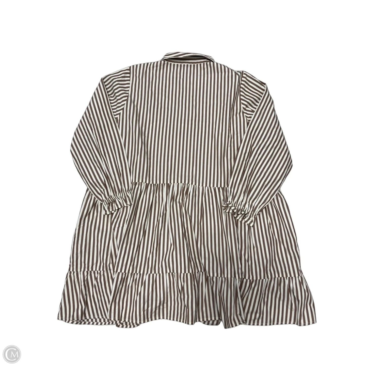 New! Dress Casual Short By Able In Striped Pattern, Size: 2x