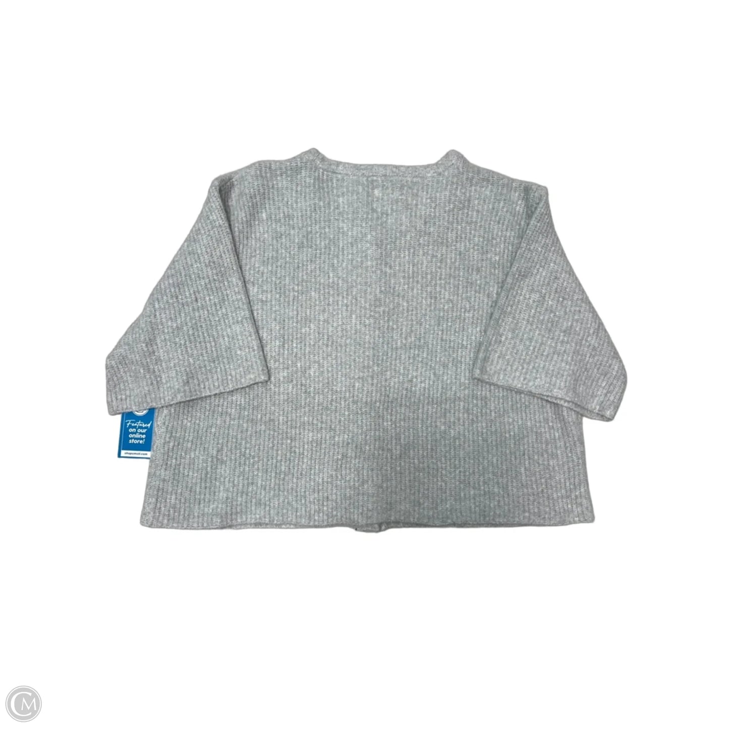 Sweater Short Sleeve By Aerie In Grey, Size: Xxl