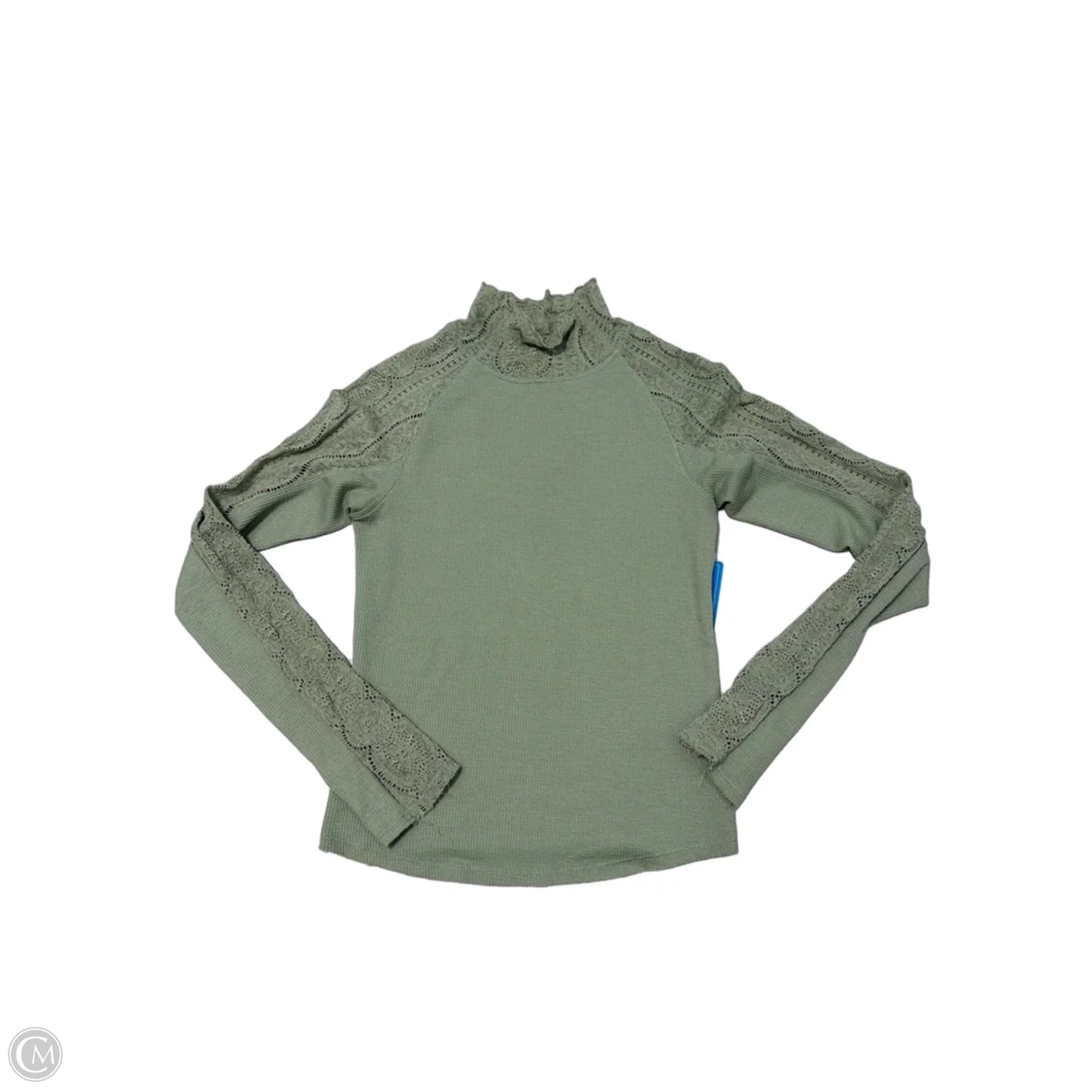 Top Long Sleeve By Free People In Green, Size: M