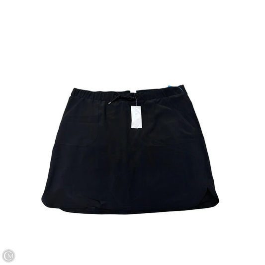 New! Athletic Skort By Chicos In Black, Size: Xl