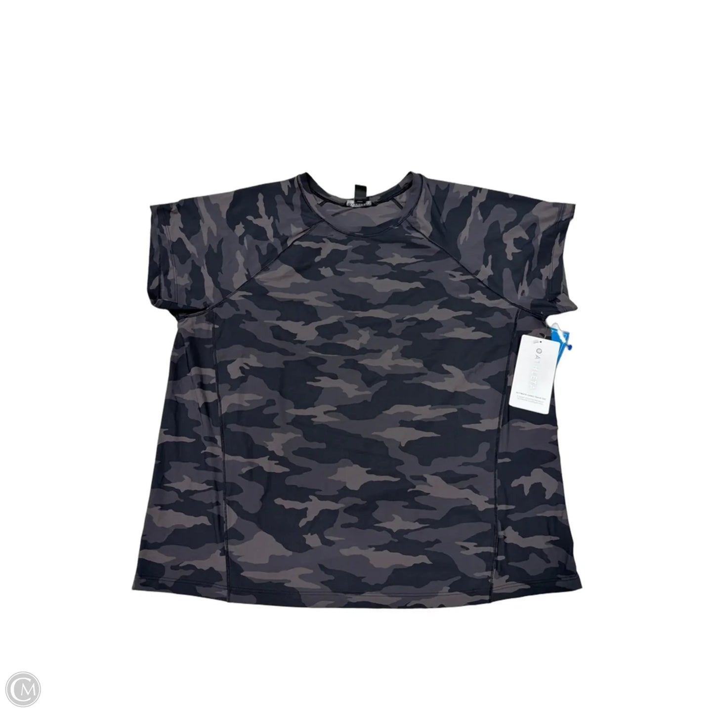 New! Ultimate Camo Train Tee By Athleta In Black, Size: Xl