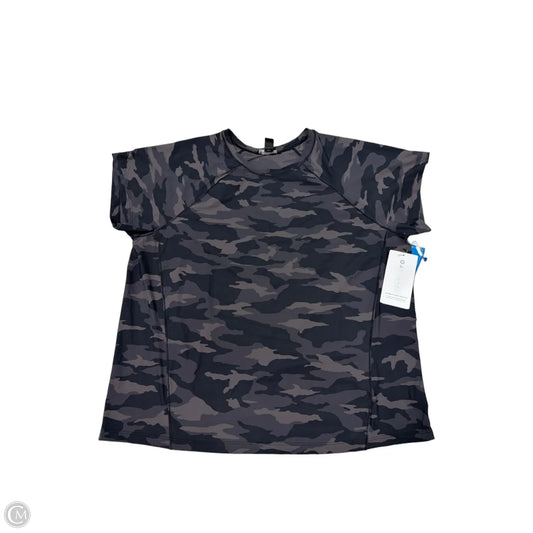 New! Ultimate Camo Train Tee By Athleta In Black, Size: Xl