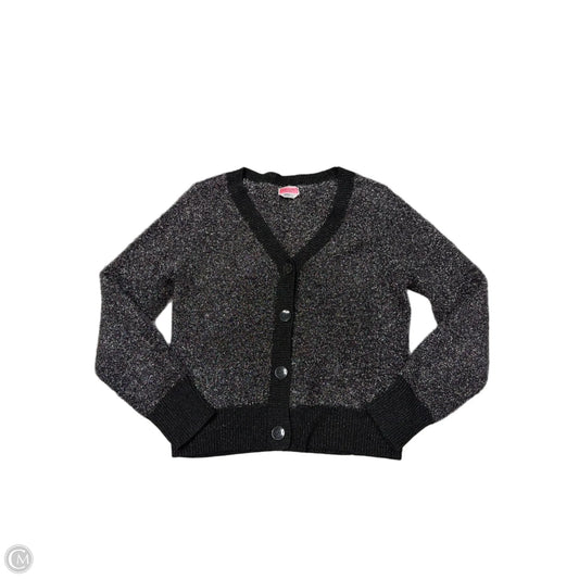 Sweater Cardigan Designer By Kate Spade In Silver, Size: M