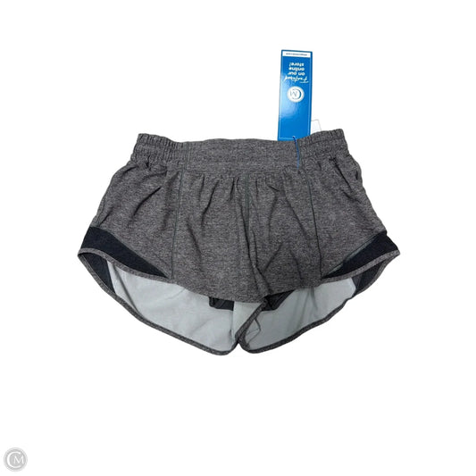 Athletic Shorts By Lululemon In Grey, Size: 8