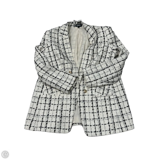 Blazer By Express In Black & Cream, Size: Xl