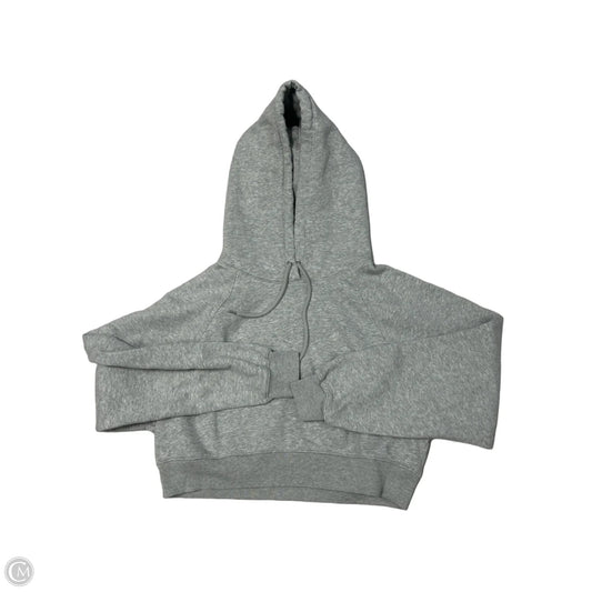 Sweatshirt Hoodie By Gap In Grey, Size: S