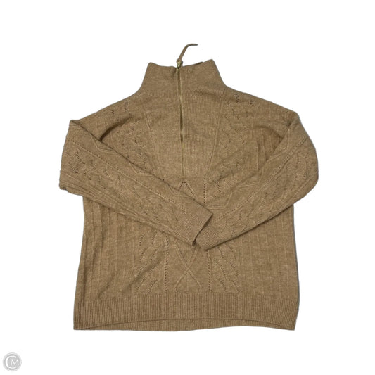Sweater By Talbots In Brown, Size: L