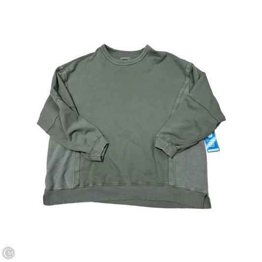 Aerie Green Crewneck Sweatshirt, Size XL