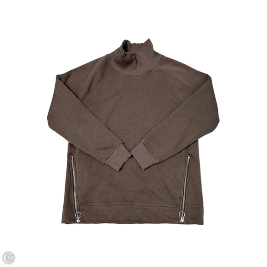 Athletic Sweatshirt Collar By Athleta In Brown, Size: S