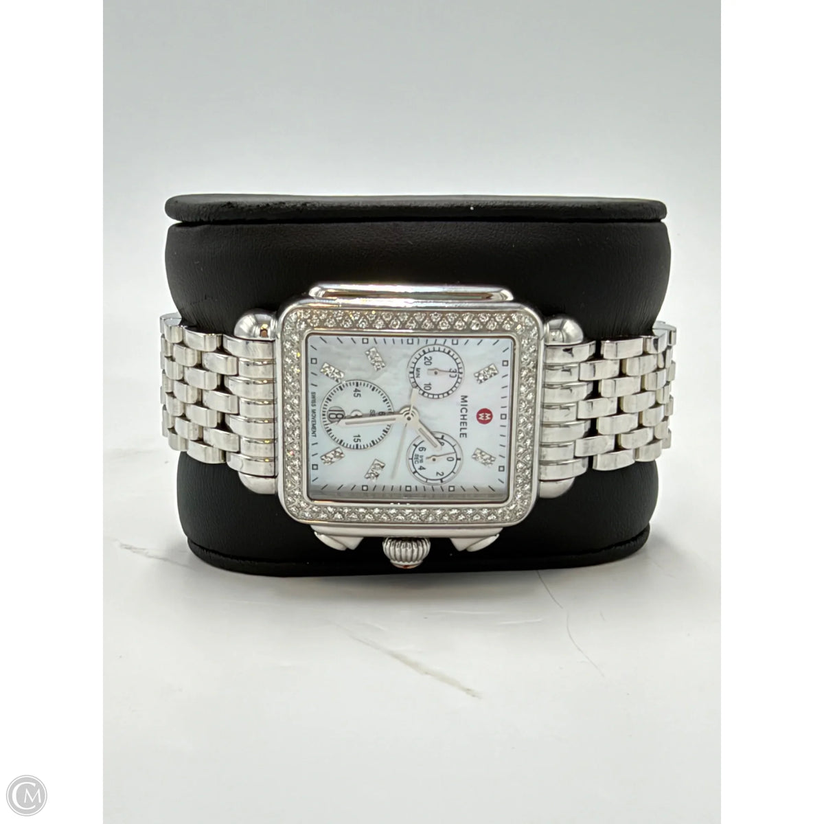 Michele Deco Diamond Chronograph Luxury Watch