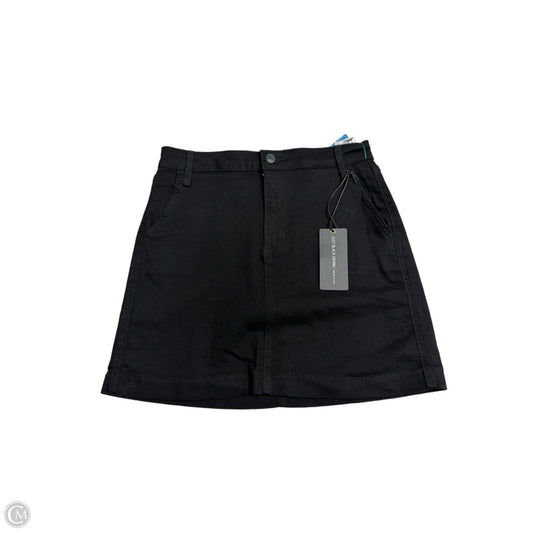 New! Just Black Mini Skirt in Black, Size S