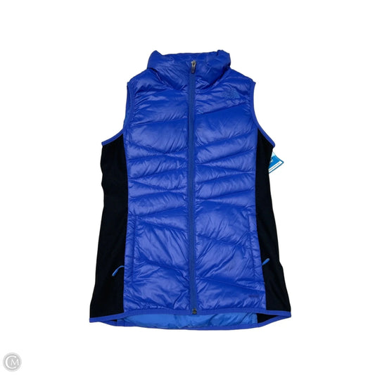 Vest Puffer & Quilted By The North Face In Black & Blue, Size: M